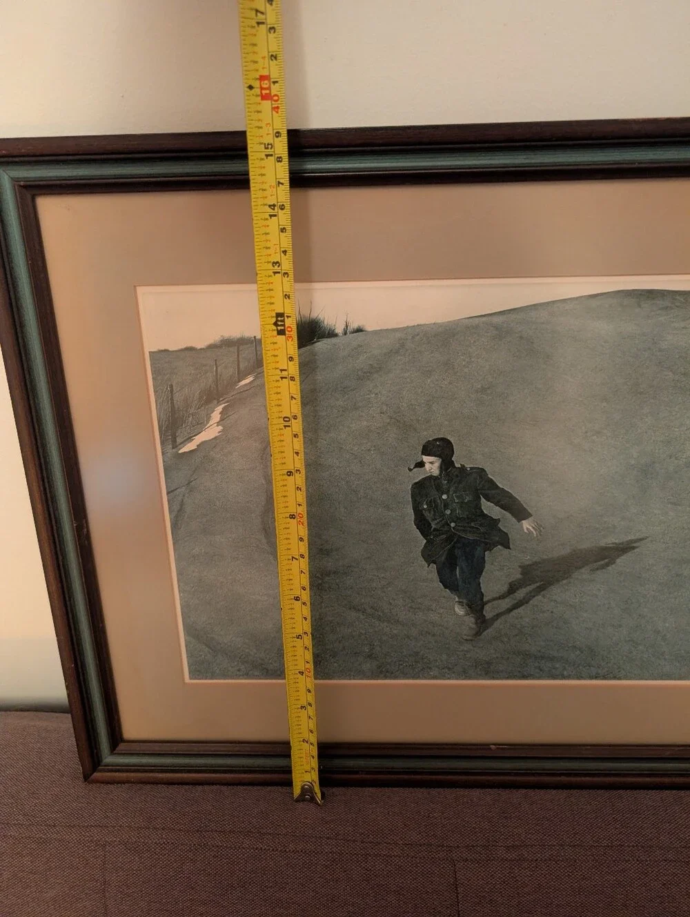 Andrew Wyeth framed print. Andrew Wyeth: Winter 20x15 Framed Art Print